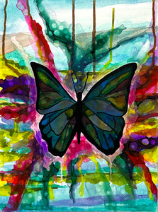 Stained Glass Butterfly