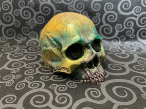 Yellow, Blue, Purple Skull